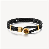 Pulsera Brosway Hombre in Cuero Occhio di tigre BIM13A - BIM13A